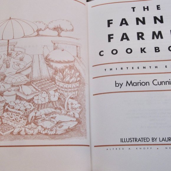 Fannie Farmer Cookbook Celebrating 100th Anniversary of America's Classic HC DJ - Picture 3 of 8